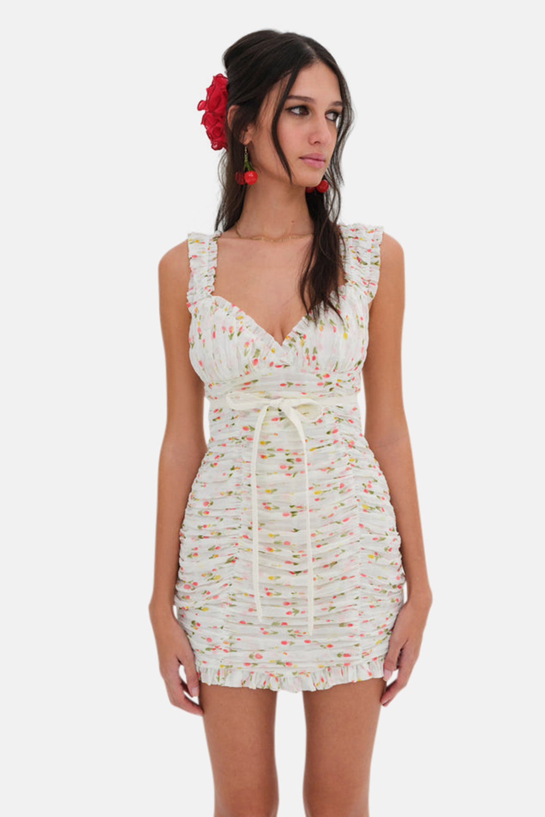 Elodie Mini Dress in Yellow Elodie Mini Dress in Yellow