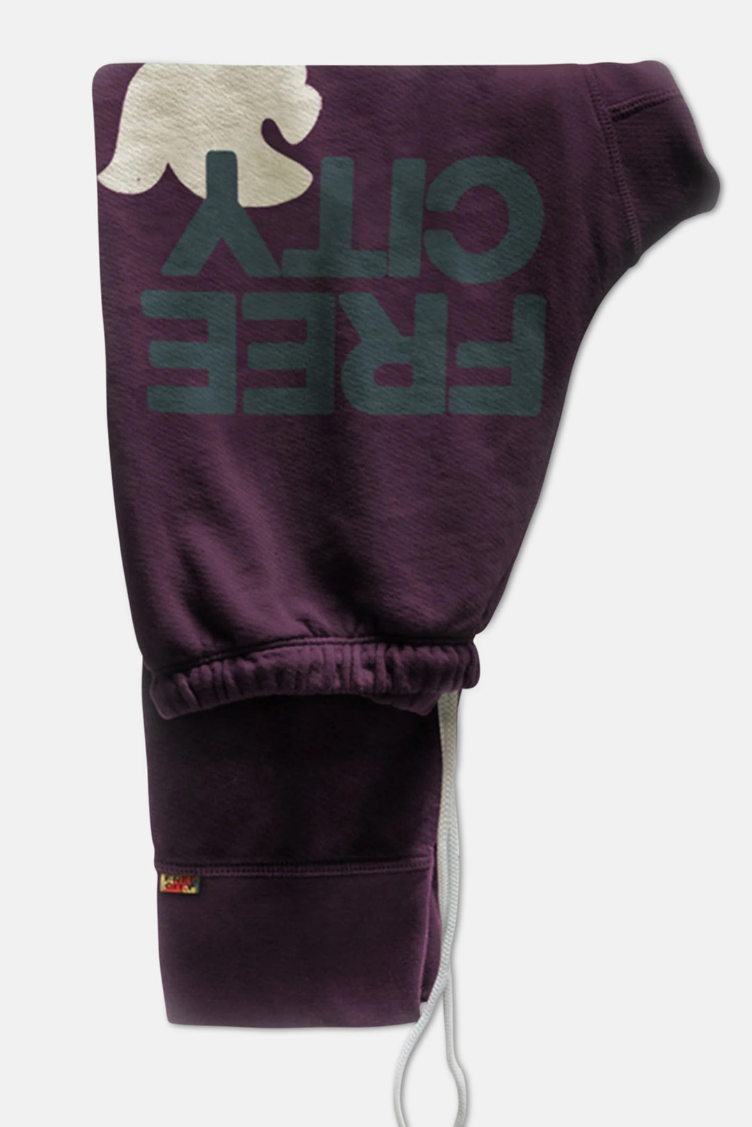 FREECITY LARGE 3/4 Sweats - Eggplant