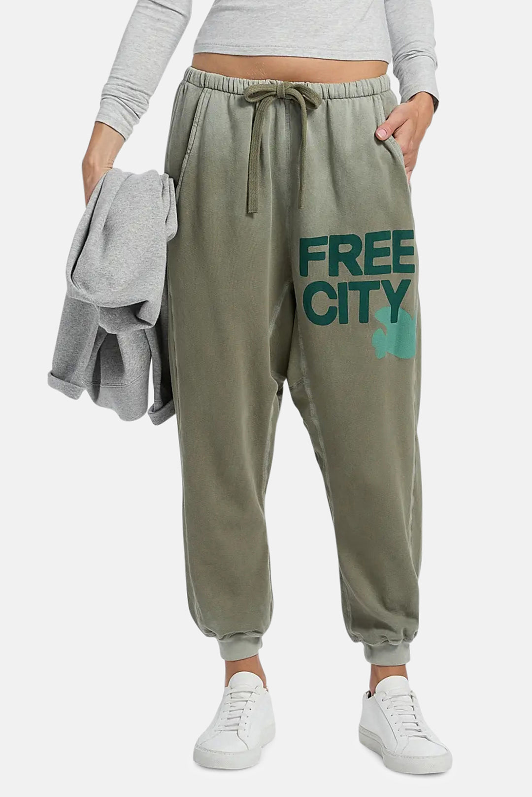 FREECITY LARGE Sunfades Pocket Sweatpant - Shrooms