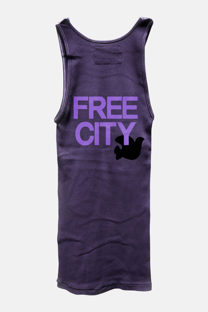 FREECITY RTU/1999 Super Vintage Tank Purple Plant