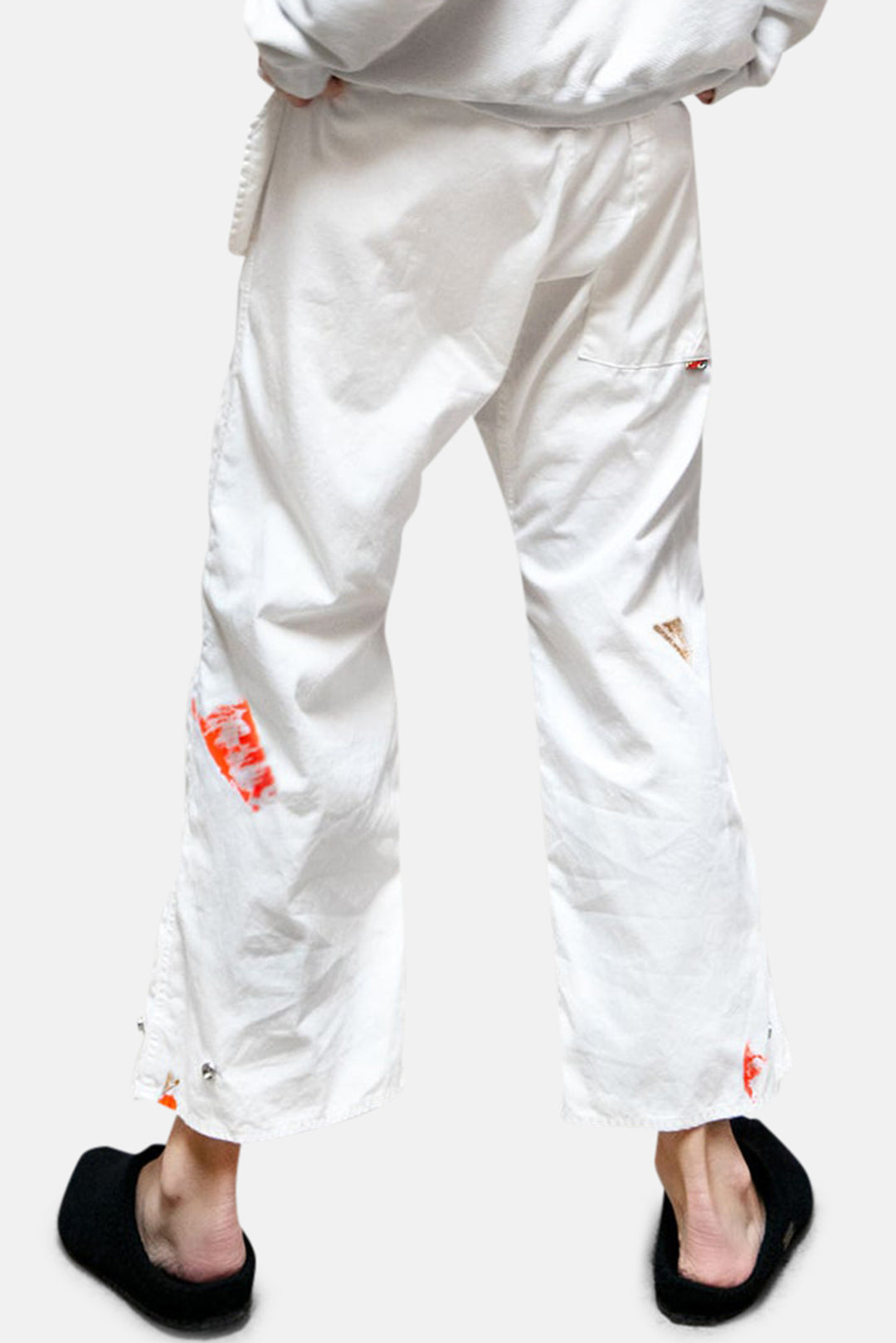 Flap/Snap Japanese/Twill Karate Pant Superwhite