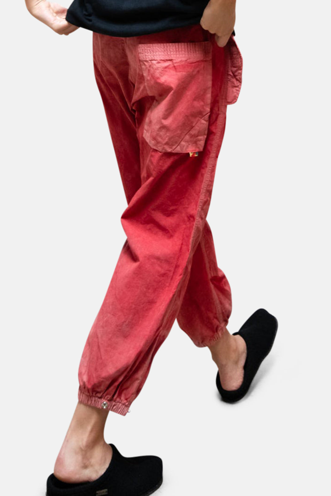 Outofsight Poplin/Air Flap/Snap Jump Pant Red Plant