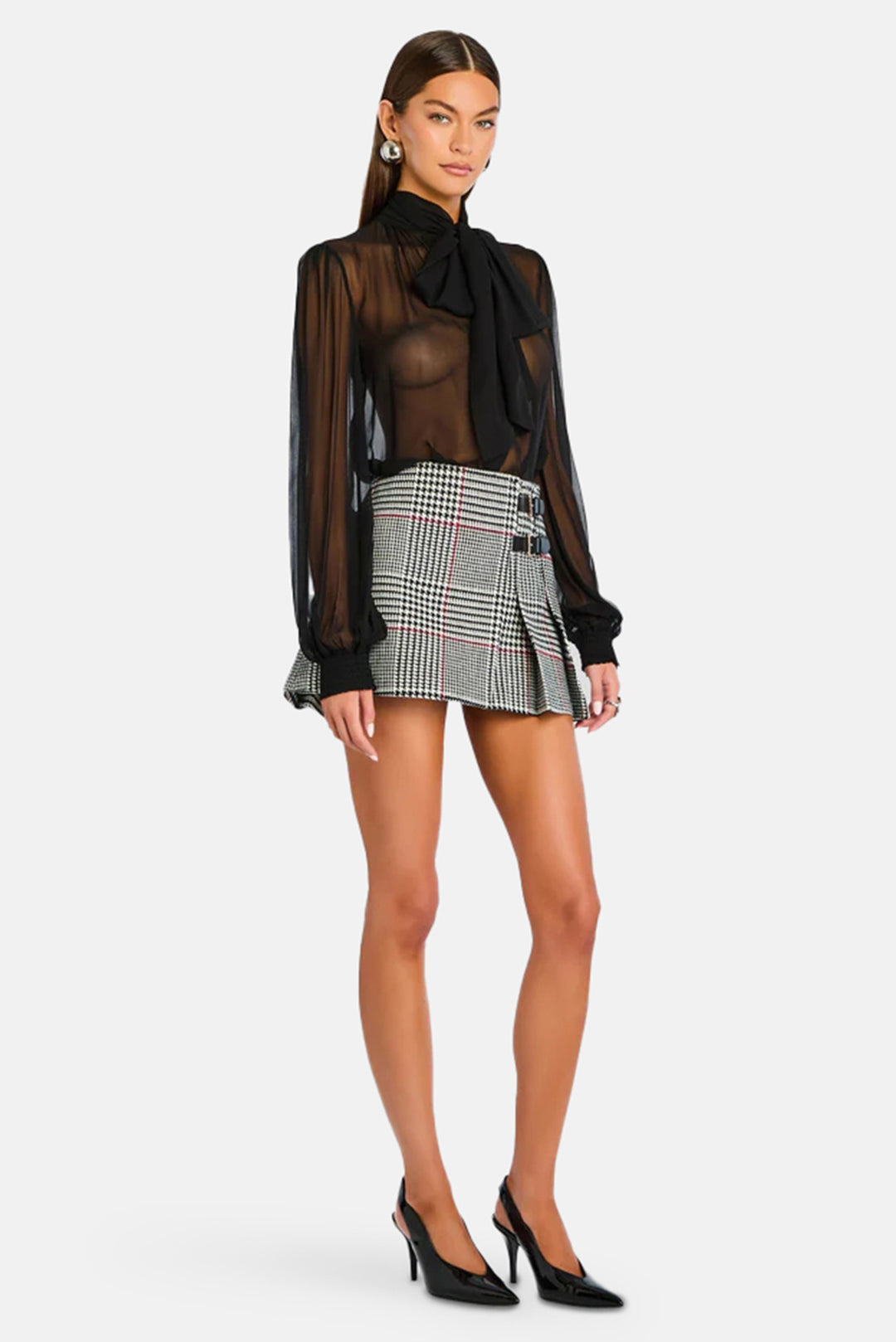 Farrimma Skirt Glen Plaid