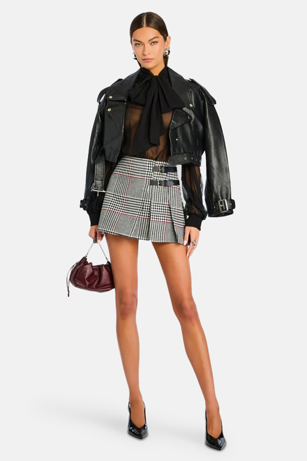 Farrimma Skirt Glen Plaid