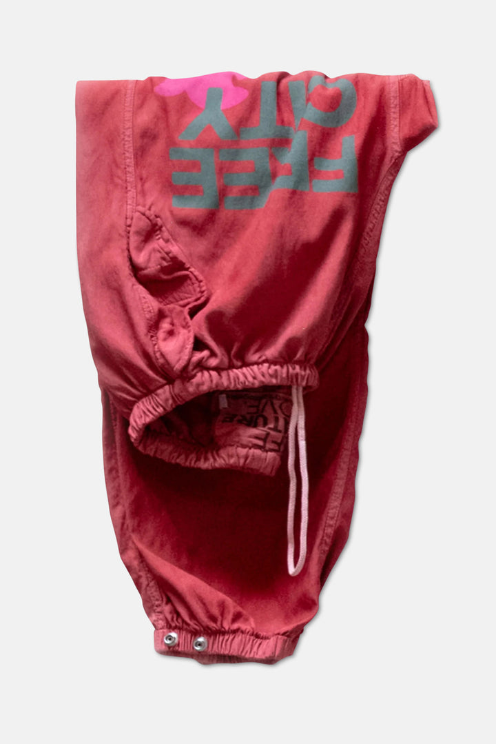 Flap/Snap FREECITY Matte/Satin Airjump Pant - Artyard Red