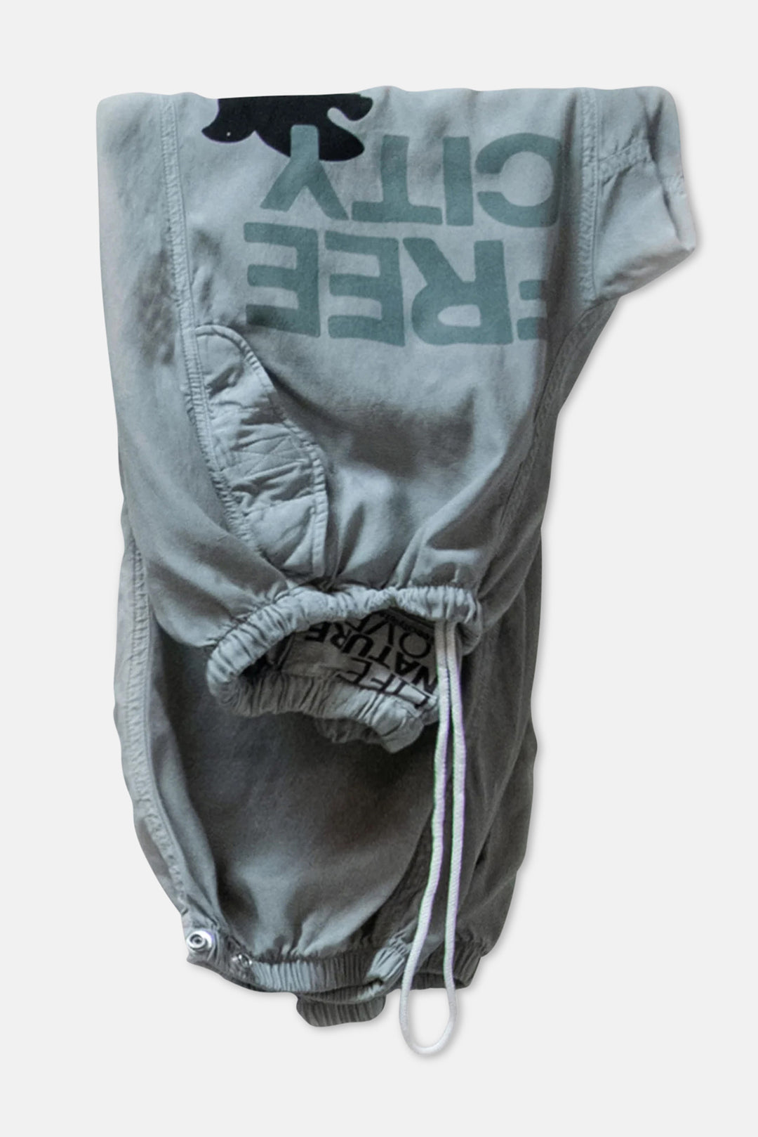 Flap/Snap FREECITY Matte/Satin Airjump Pant - Silver Rock