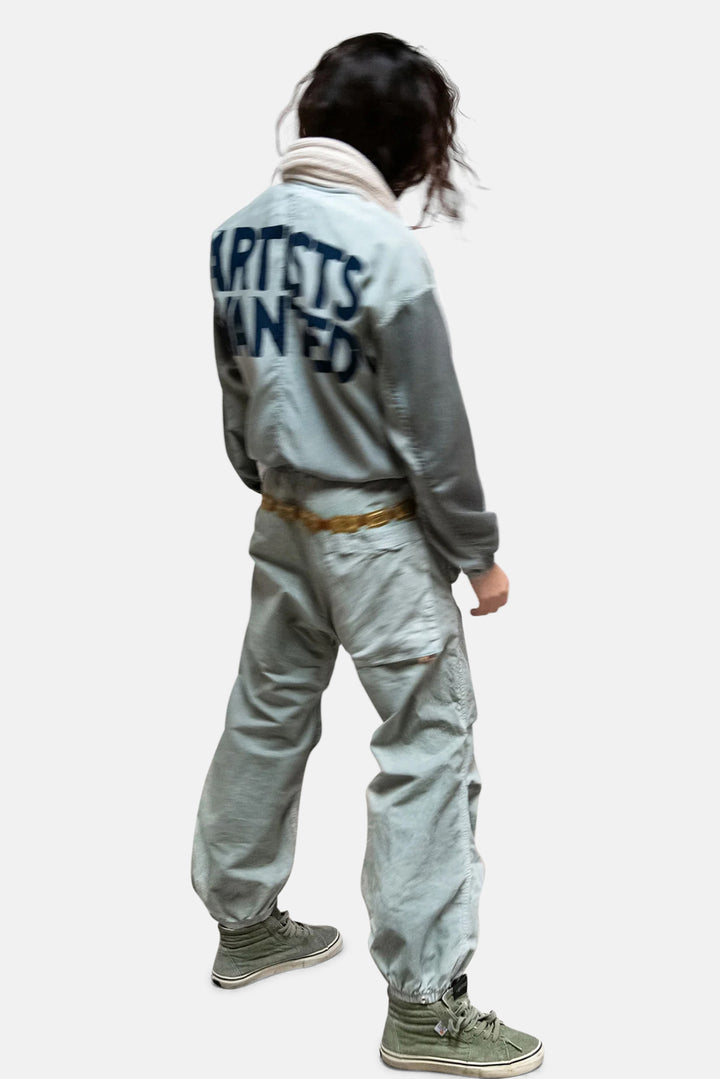 Flap/Snap FREECITY Matte/Satin Airjump Pant - Silver Rock