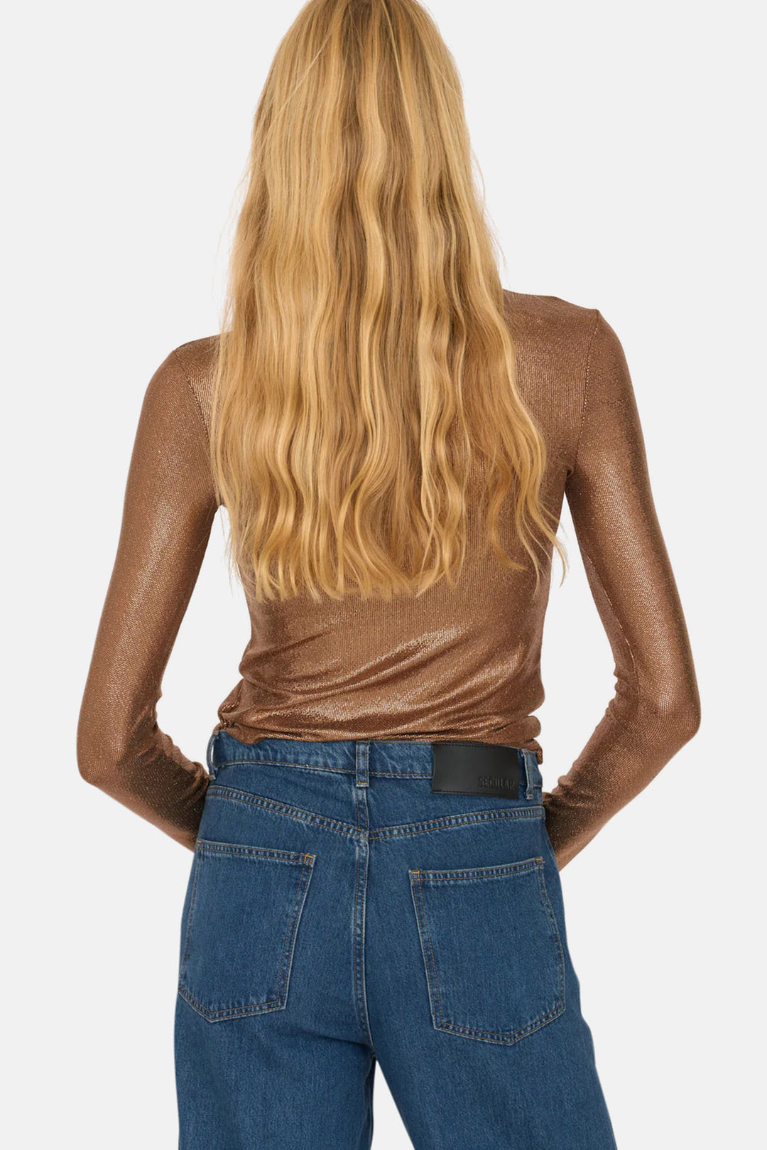 Flora Fitted Crew Bronze
