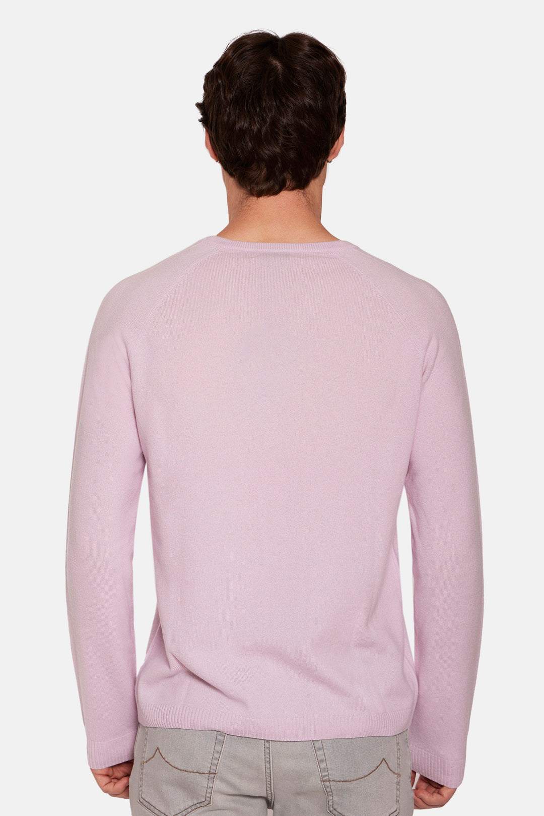 Ford Cashmere V Neck Pink