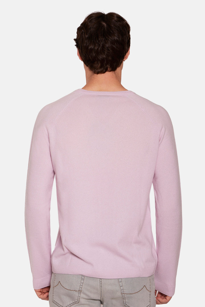Ford Cashmere V Neck Pink