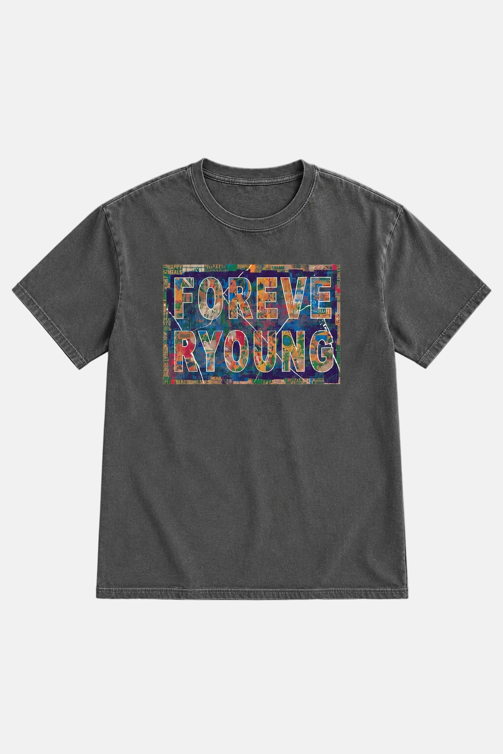 Peter Tunney Forever Young Tee Vintage Black