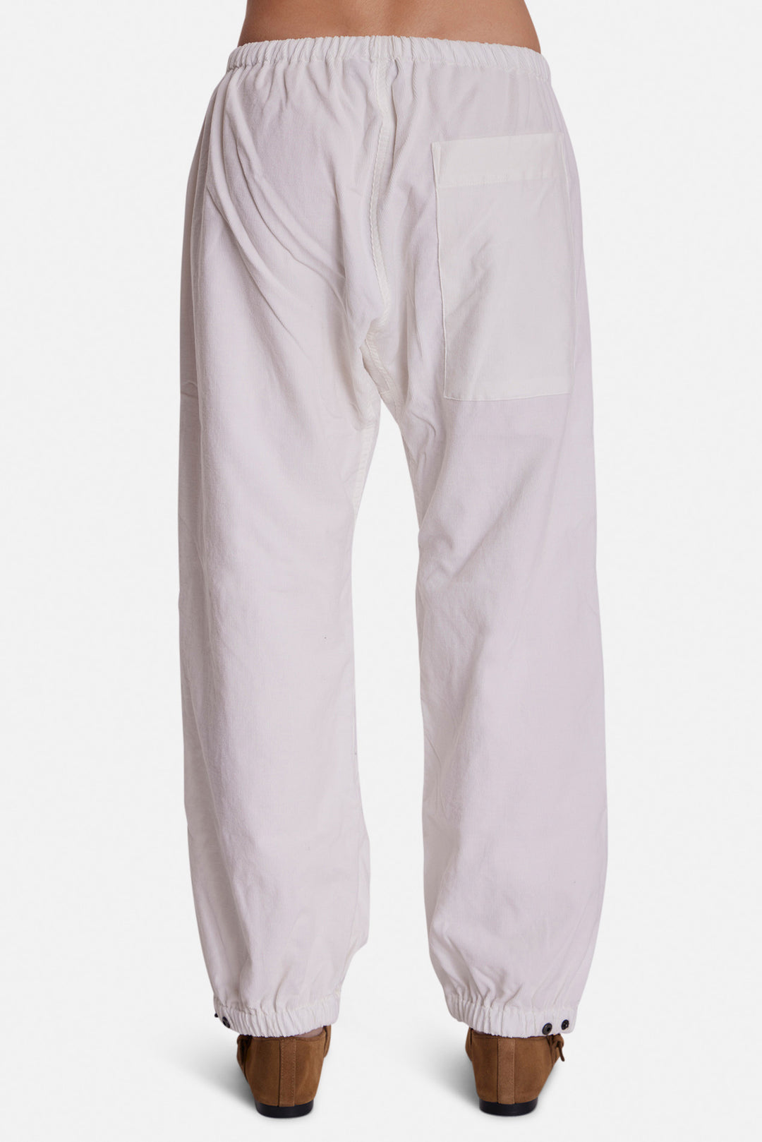 Justine Corduroy Pant White