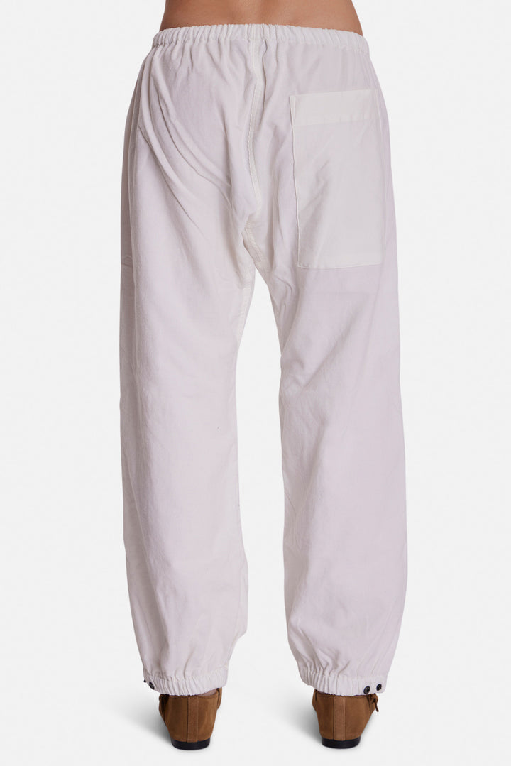 Justine Corduroy Pant White
