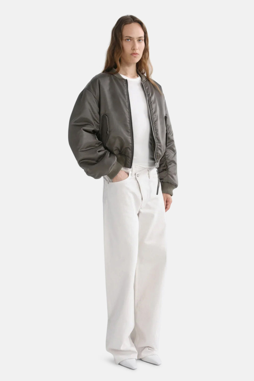 Frankie Reversible Bomber in Fern