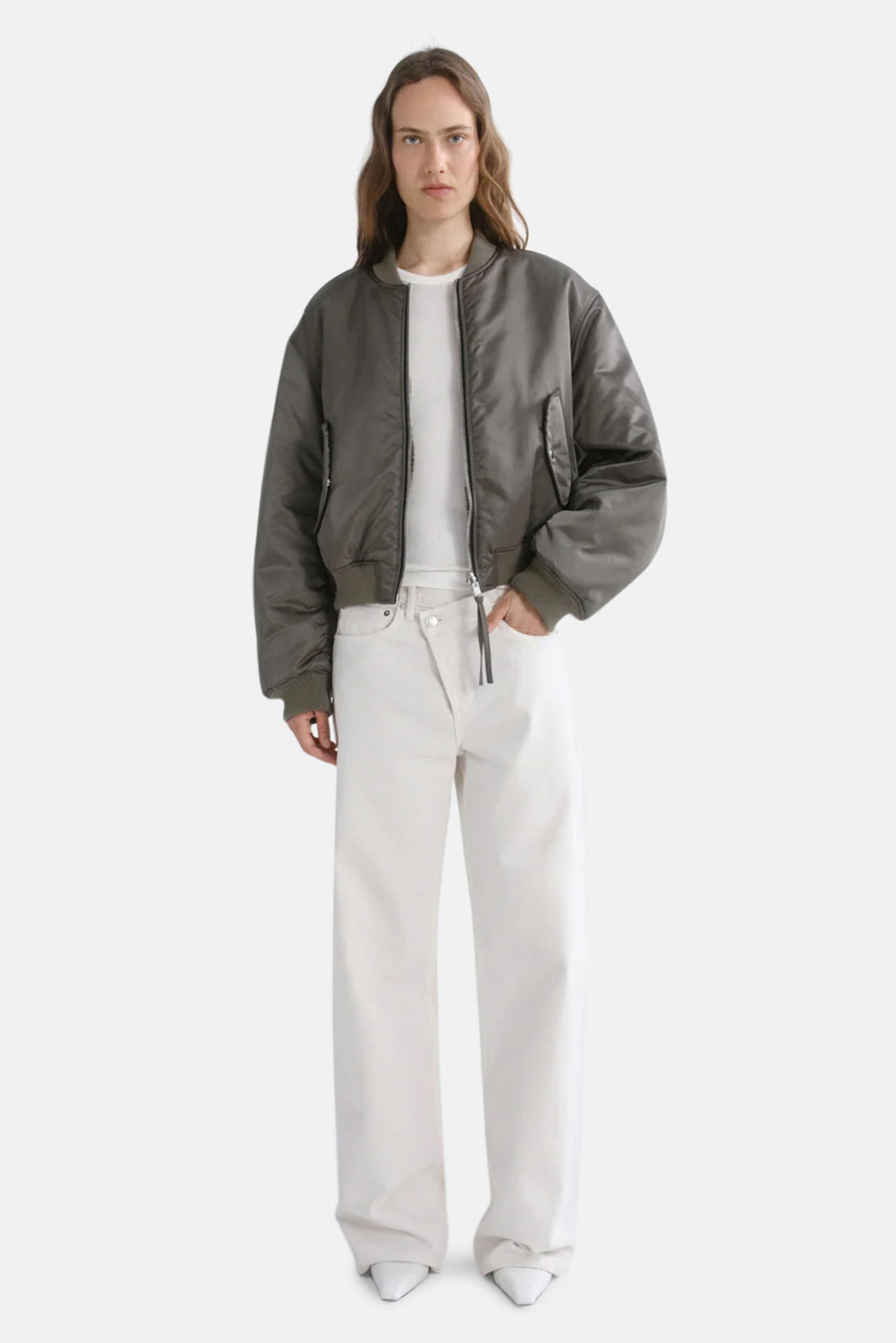 Frankie Reversible Bomber in Fern