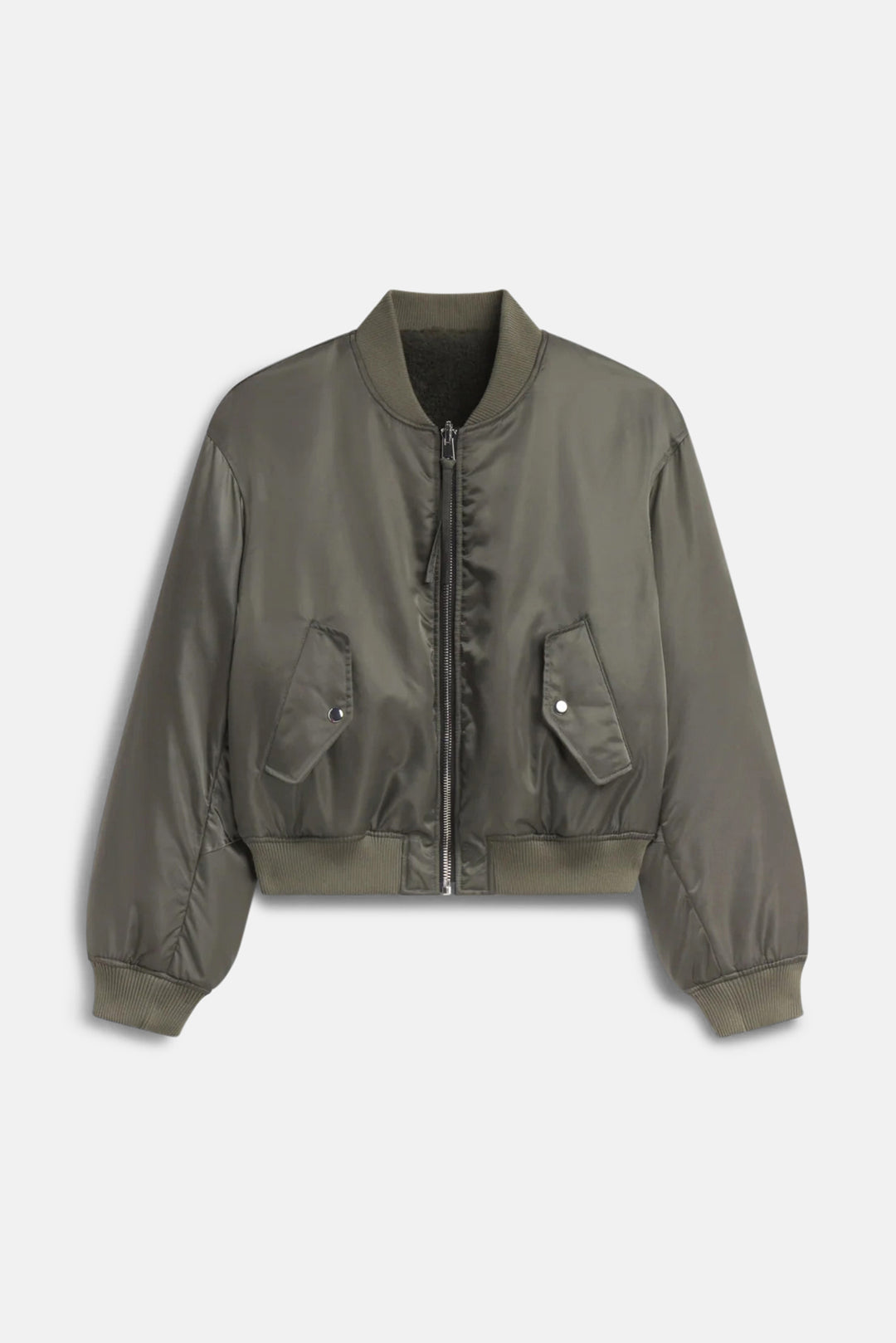 Frankie Reversible Bomber in Fern