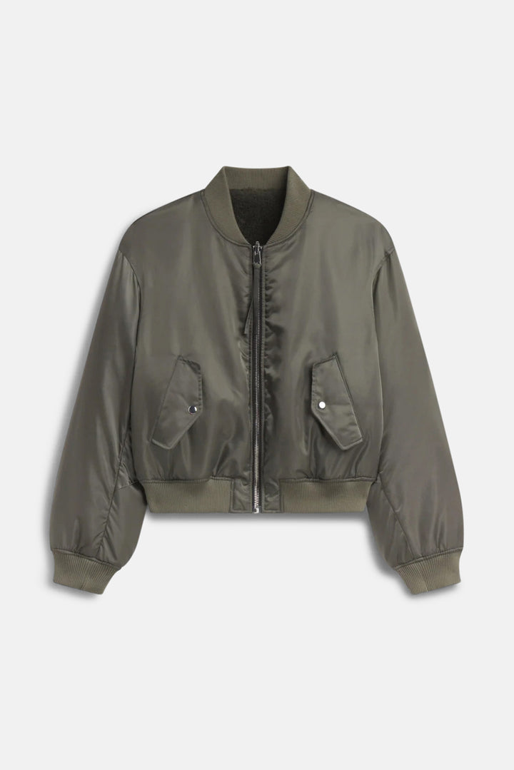 Frankie Reversible Bomber in Fern