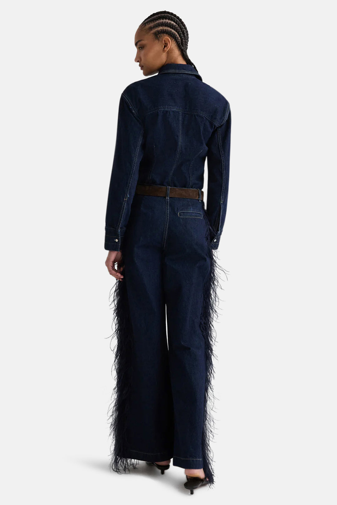 Franny Shirt in Indigo Resin