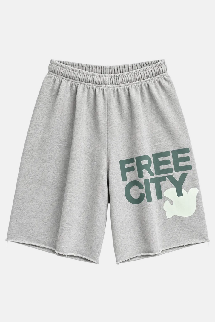 FREECITY Cut-Offs - Heather/Army