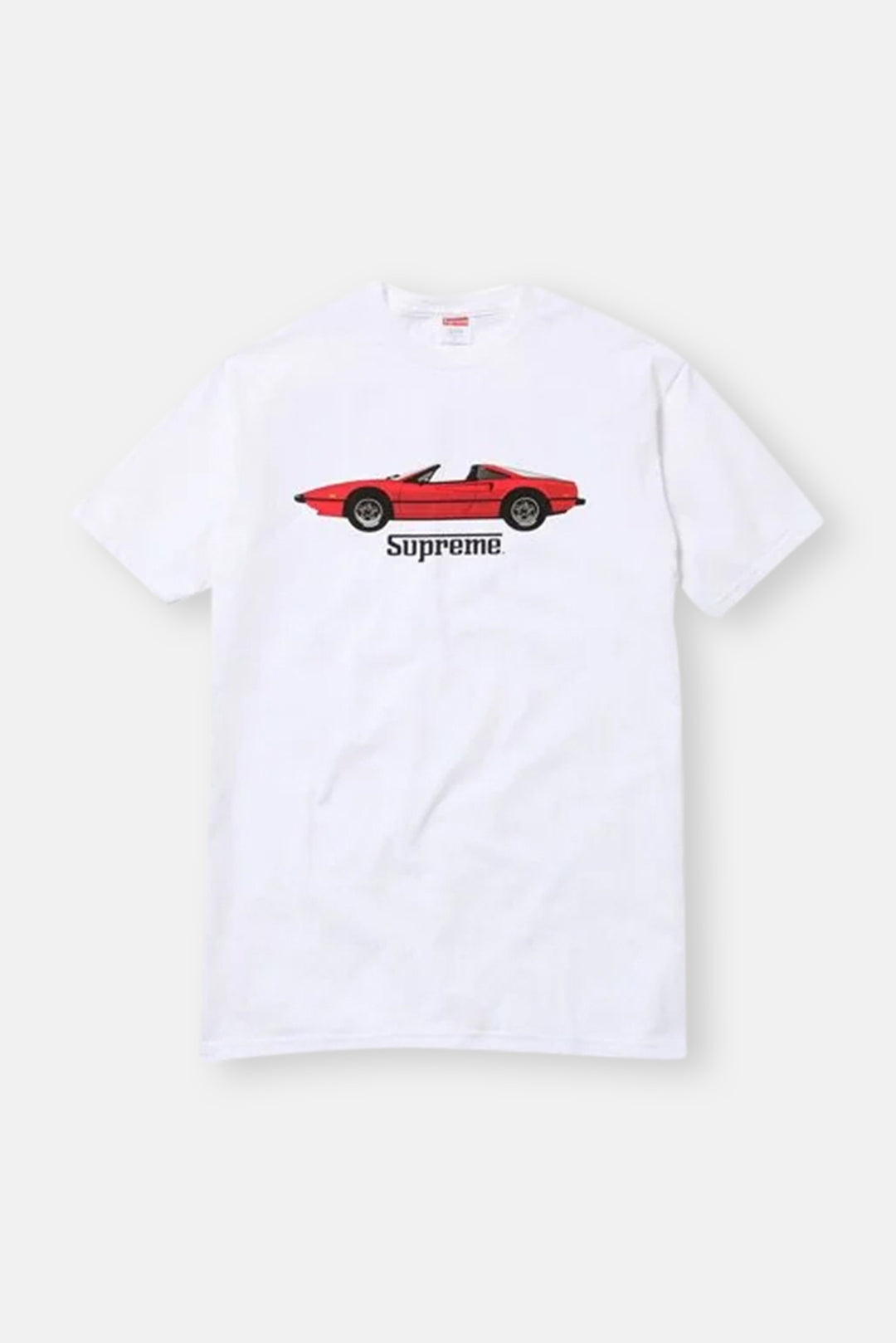 Supreme Ferrari Tee White