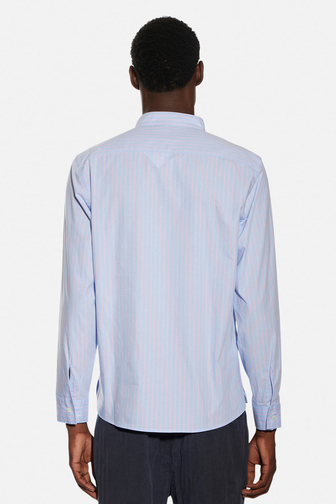 Gabri Pop Over Shirt Sky/Pink Stripe