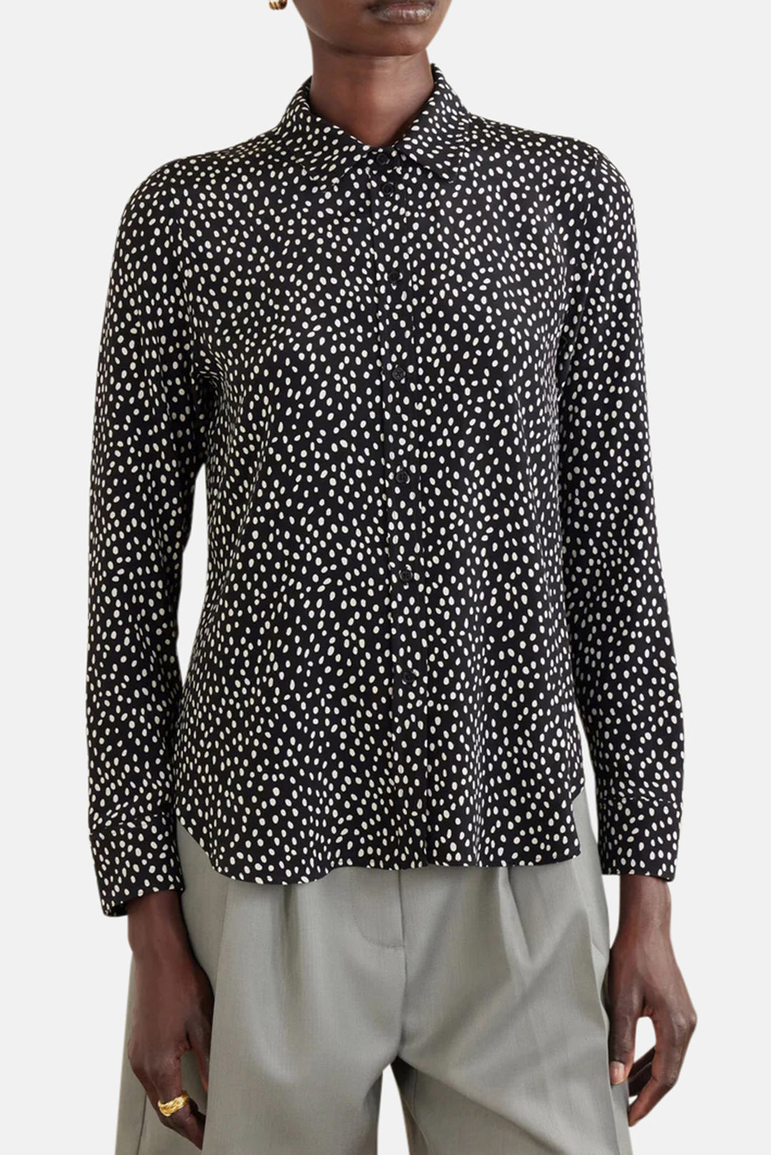 Gaia Slim Shirt Wild Dot