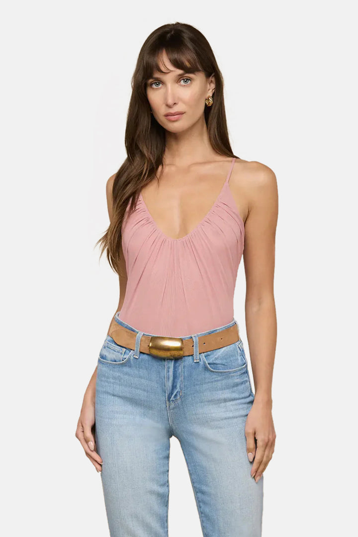 Gelina Mesh Bodysuit Lilas