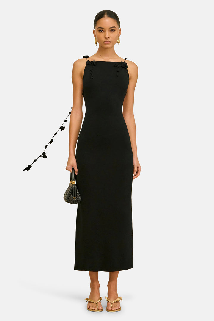 Giuliana Knit Dress Black