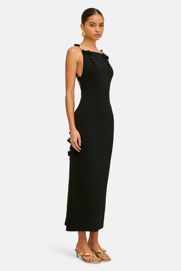 Giuliana Knit Dress Black