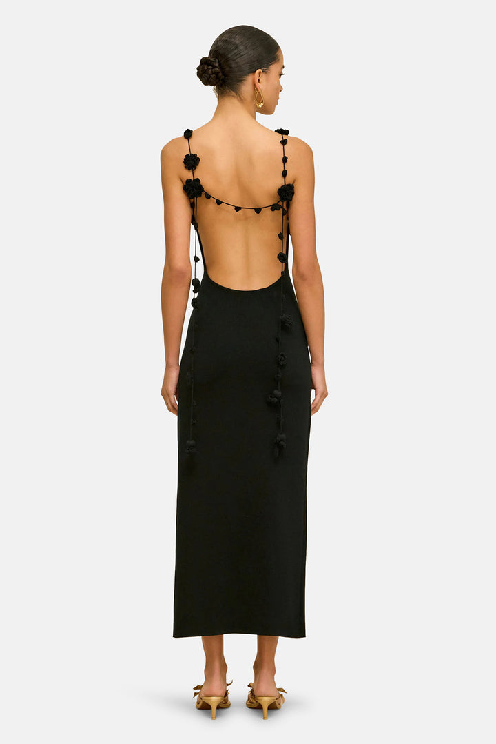 Giuliana Knit Dress Black