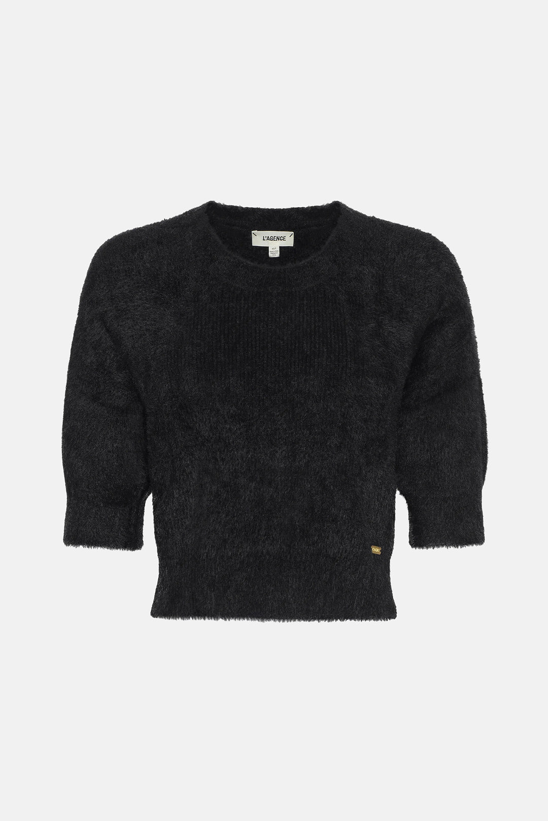 Guinevere Cropped Pullover Black