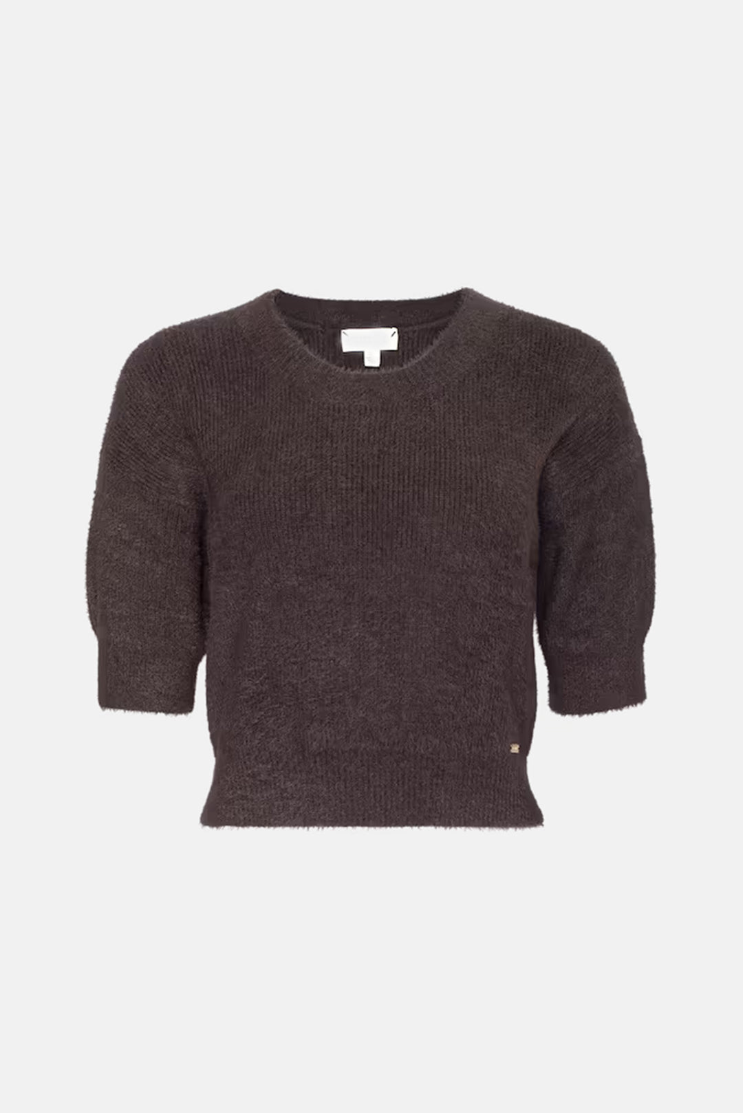 Guinevere Cropped Pullover Dark Java