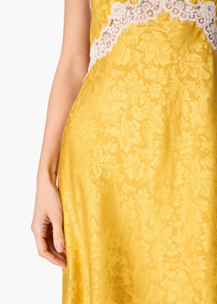 Rowena Jacquard Midi Dress Medal