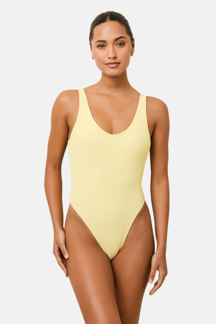 Hailey One Piece Cloud Terry Custard