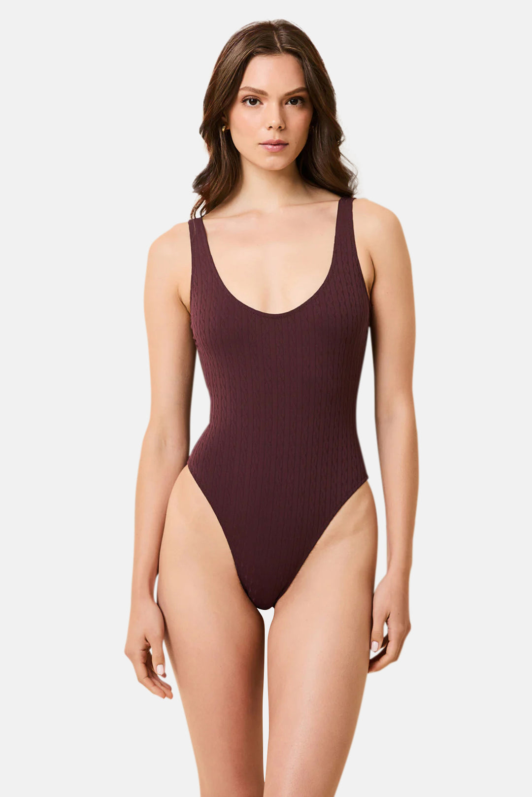 Hailey One Piece Raisin Brown