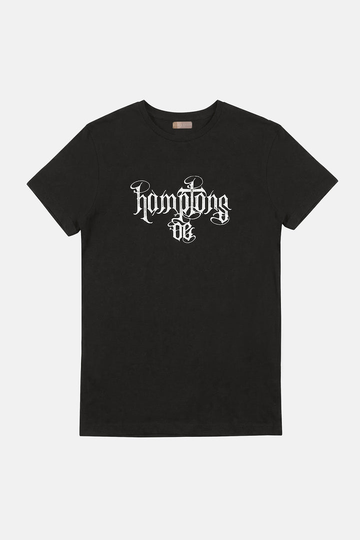 Slub Hamptons OG Tee Black