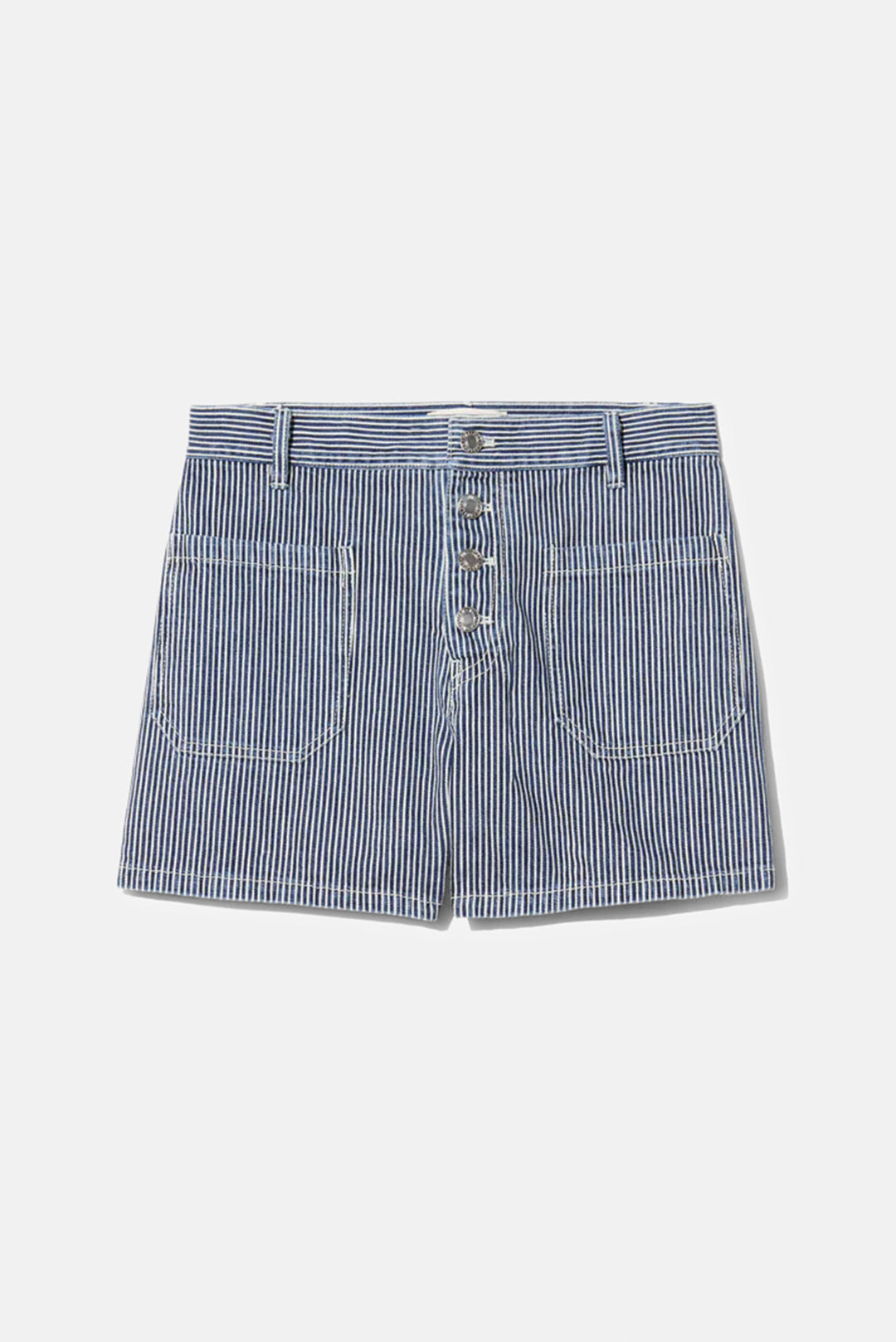 Harley Striped Short Indigo Stripe Rinse