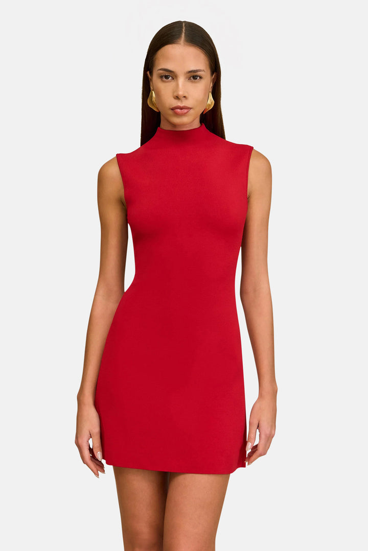 Harlow Knit Dress Merlot