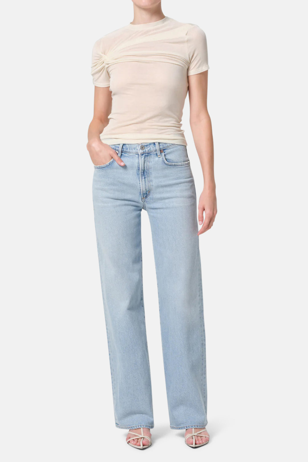 Harper Straight Jean In Beam