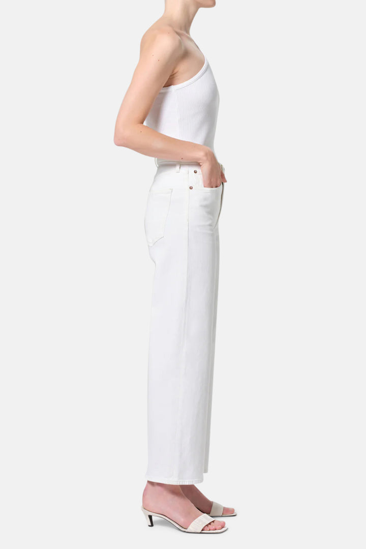 Harper Straight Jean In White Wash