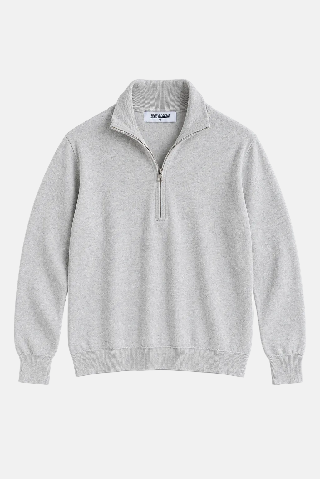Reade Half Zip Heather Grey