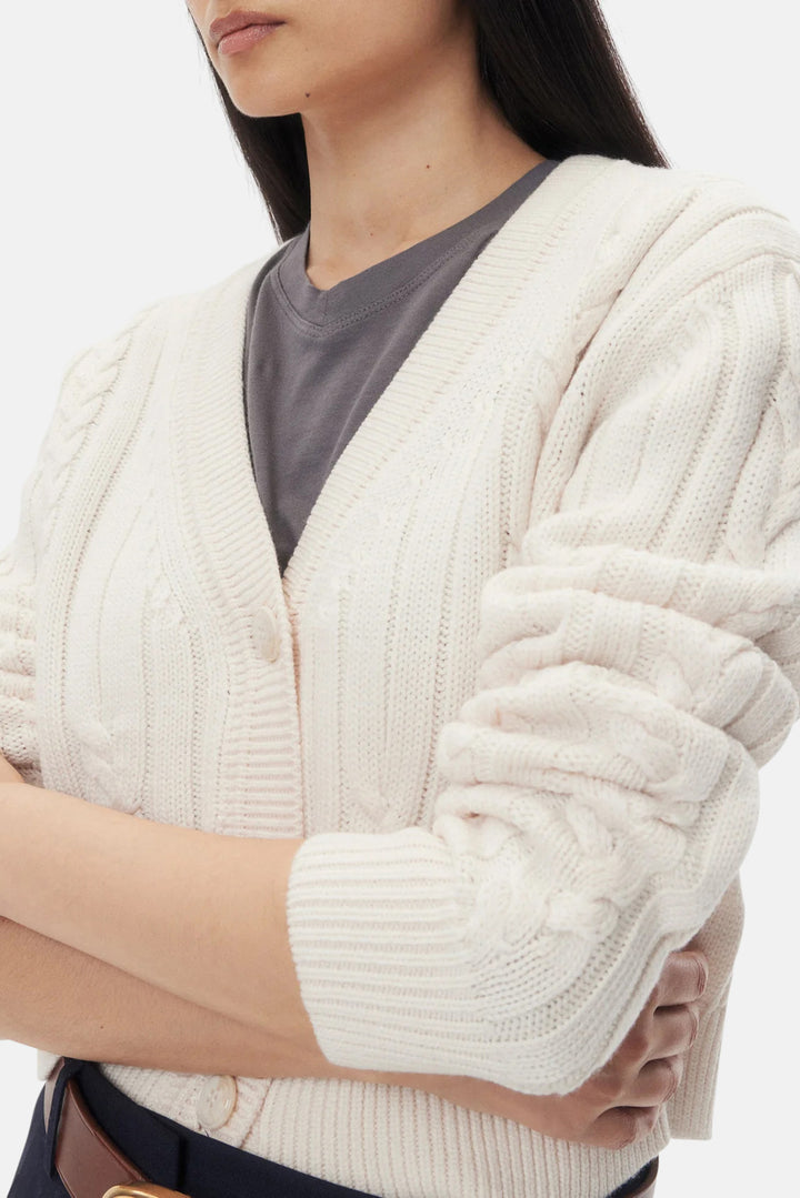 Hemingway Cardigan Ivory
