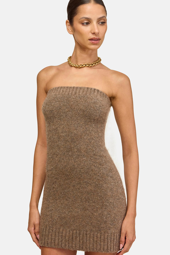 Holland Knit Dress Otter