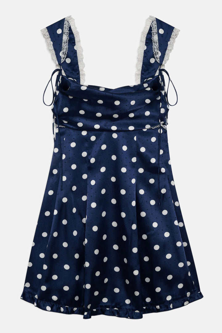 Holland Mini Dress Navy