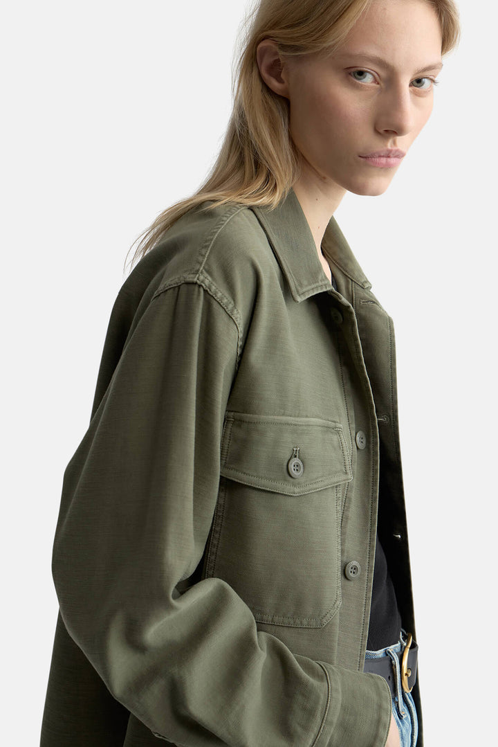 Howard Overshirt Olive Fatigue