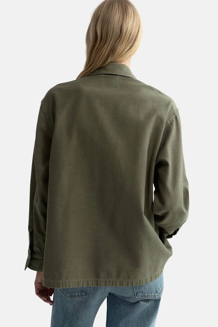 Howard Overshirt Olive Fatigue