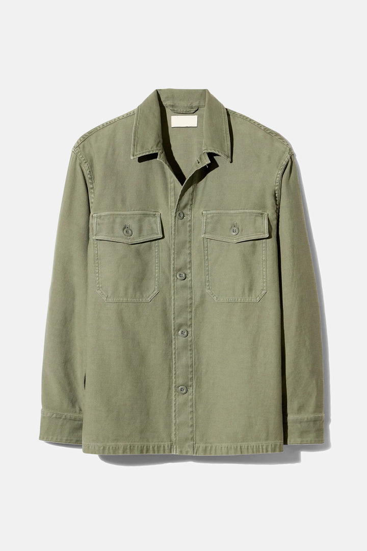 Howard Overshirt Olive Fatigue