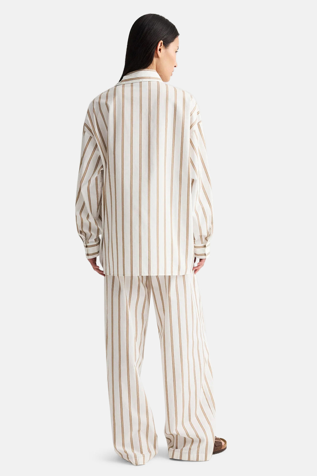 Hudson St In Cotton White Khaki