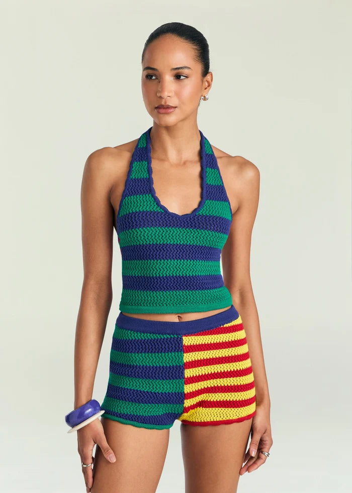 Skyla Top Multi Stripe