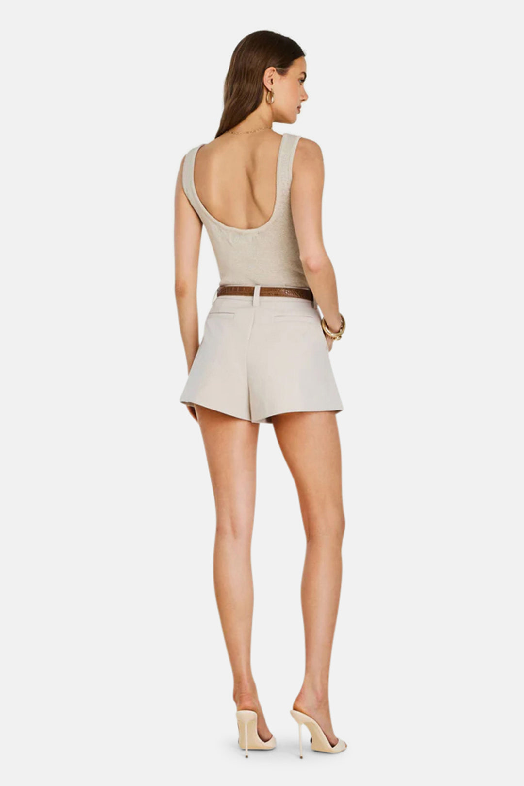 Hero Tank Top Almond